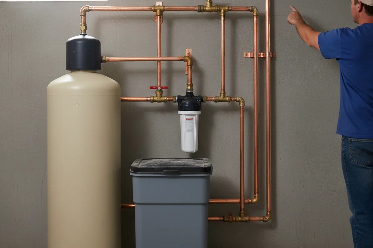 Whole-house water treatment system installed in Scotts